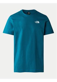The North Face T-Shirt Redbox NF0A87NV Niebieski Regular Fit. Kolor: niebieski. Materiał: bawełna #6
