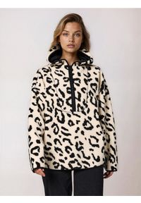 Sinsay - Bluza sherpa z kapturem - wielobarwny. Typ kołnierza: kaptur