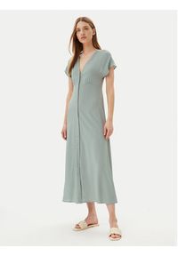 only - ONLY Sukienka letnia Nova Mollie 15317841 Zielony Regular Fit. Kolor: zielony. Materiał: wiskoza. Sezon: lato