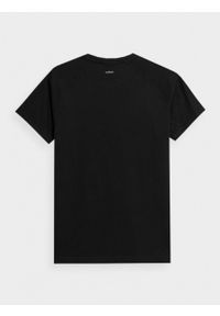 outhorn - T-shirt z nadrukiem męski. Okazja: na co dzień. Materiał: jersey, bawełna. Długość rękawa: raglanowy rękaw. Wzór: nadruk. Styl: casual #2