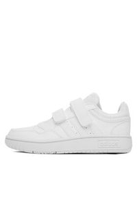 Adidas - adidas Sneakersy Hoops Lifestyle Basketball Hook-and-Loop GW0436 Biały. Kolor: biały. Materiał: materiał. Sport: koszykówka #4