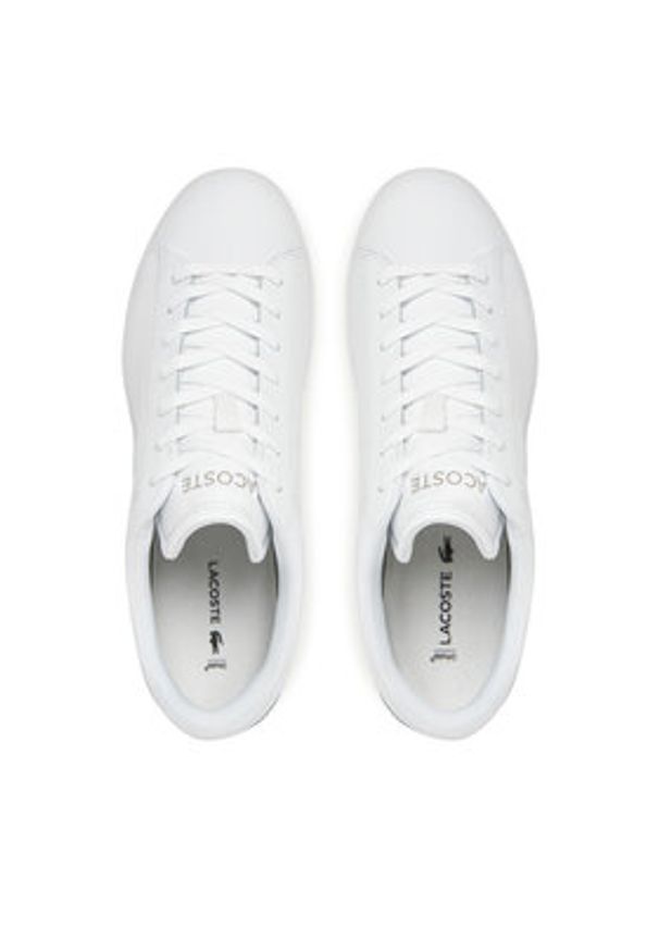 Lacoste Sneakersy Carnaby Set 7-48SMA0105 Biały. Kolor: biały. Materiał: skóra