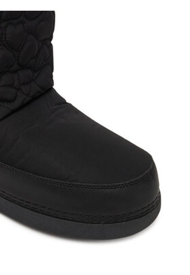 Love Moschino - LOVE MOSCHINO Śniegowce JA26032G1NISE00B Czarny. Kolor: czarny. Materiał: materiał