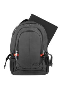Plecak na laptopa NATEC Merino 15.6 cali Czarny. Kolor: czarny. Materiał: materiał. Styl: casual #5