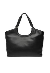 Love Moschino - LOVE MOSCHINO Torebka JC4391PP0NKN0000 Czarny. Kolor: czarny. Materiał: skórzane #4