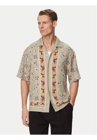 Hugo - HUGO Koszula Espino 50560632 Zielony jasny Oversize. Kolor: zielony. Materiał: lyocell #1