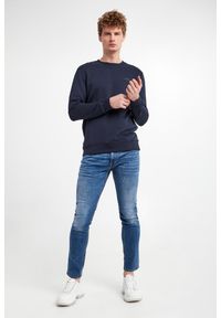JOOP! Jeans - Bluza męska crewneck Salazar JOOP! JEANS. Materiał: bawełna. Wzór: nadruk #2