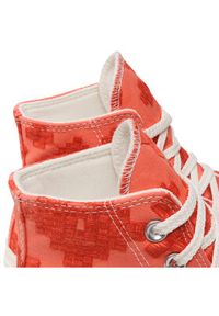 Converse Trampki Chuck Taylor All Star Lift Festival Broderie A02233C Czerwony. Kolor: czerwony. Materiał: materiał #4