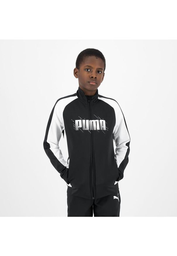 Dres dziecięcy Puma. Okazja: na uczelnię. Materiał: dresówka. Styl: sportowy