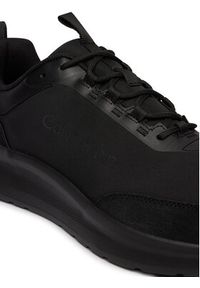 Calvin Klein Sneakersy Light Eva Runner HM0HM02241 Czarny. Kolor: czarny. Materiał: materiał #3
