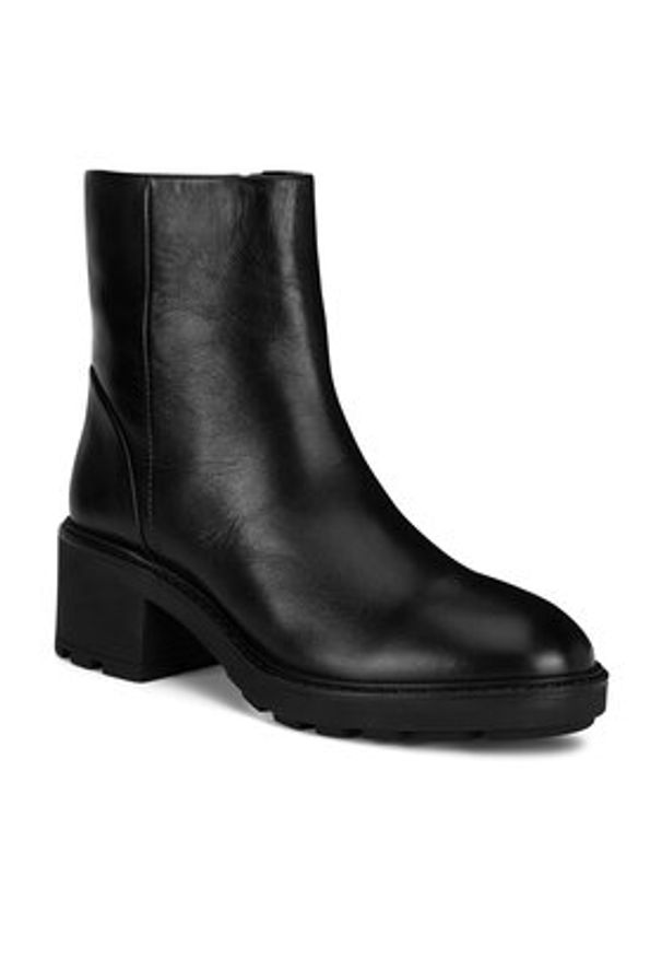 Lasocki Botki WI34-ANTONY-01 Czarny. Kolor: czarny. Materiał: skóra