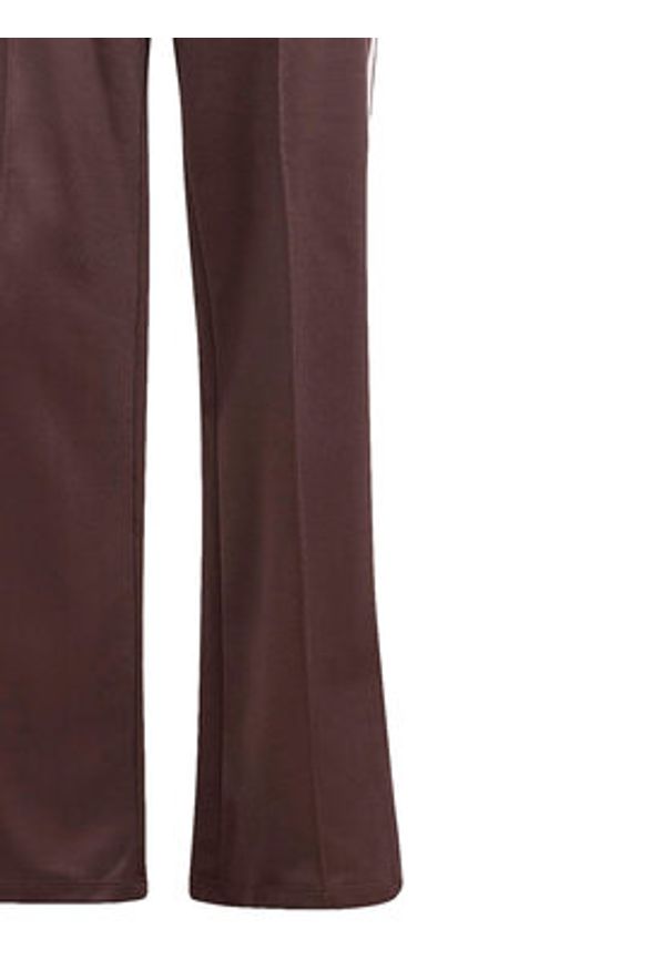 Adidas - adidas Spodnie dresowe Beckenbauer IR6093 Brązowy Regular Fit. Kolor: brązowy. Materiał: bawełna