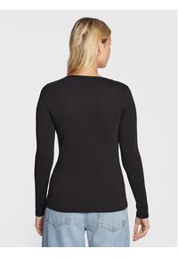 Pepe Jeans Bluzka Corine PL505306 Czarny Regular Fit. Kolor: czarny. Materiał: bawełna #4