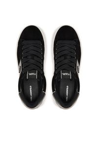 Karl Lagerfeld - KARL LAGERFELD Sneakersy Kapri Lug KL57527 Czarny. Kolor: czarny. Materiał: skóra #3