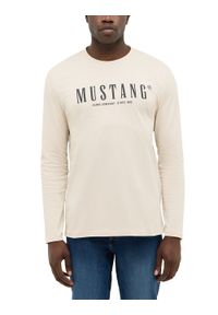 Męski Longsleeve Mustang Style Asheville Oatmeal 1016873 4092. Długość rękawa: długi rękaw #1