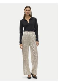 Vero Moda Spodnie materiałowe Ellen 10319016 Beżowy Straight Fit. Kolor: beżowy. Materiał: syntetyk #5