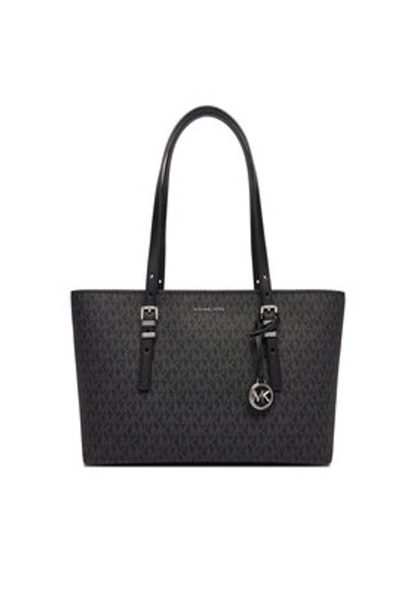 MICHAEL Michael Kors Torebka 30T5SQNT2V Czarny. Kolor: czarny. Materiał: skórzane