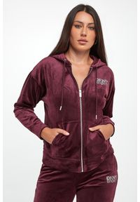 Bluza damska welurowa DKNY. Materiał: welur #1