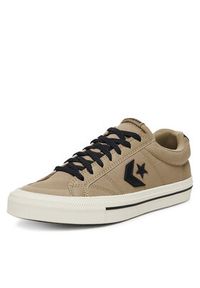 Converse Trampki SPORT CASUAL A12747C Beżowy. Okazja: na co dzień. Kolor: beżowy. Materiał: materiał. Styl: sportowy, casual