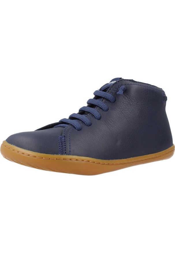 Camper - Buty CAMPER PEU FW Niebieski. Okazja: na co dzień. Kolor: niebieski. Materiał: tkanina, skóra