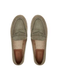 Lauren Ralph Lauren - LAUREN RALPH LAUREN Espadryle Luize 802953958008 Khaki. Kolor: brązowy. Materiał: skóra, zamsz