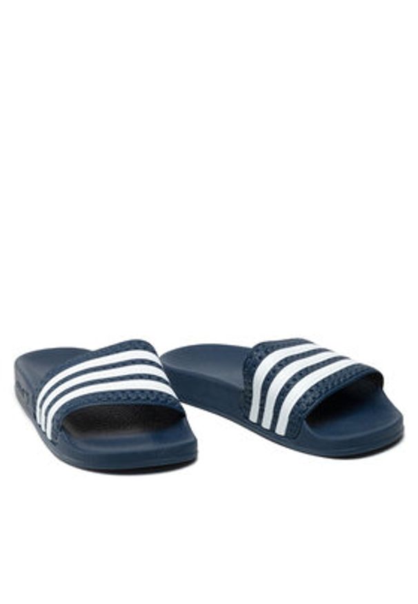Adidas - adidas Klapki adilette 288022 Granatowy. Kolor: niebieski