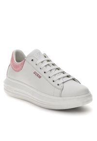 Sneakersy Guess. Kolor: biały. Materiał: skóra #1