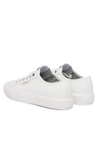 Calvin Klein Trampki Vulc Lace Up Low Lth HW0HW03077 Biały. Kolor: biały. Materiał: skóra #5