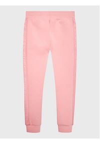 Guess Spodnie dresowe J2YQ24 FL03S Różowy Regular Fit. Kolor: różowy. Materiał: bawełna #2