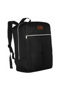Plecak podróżny Peterson PTN GBP-10 czarny. Kolor: czarny. Materiał: materiał. Styl: sportowy, klasyczny