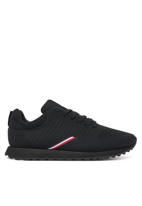 TOMMY HILFIGER - Sneakersy Tommy Hilfiger. Kolor: czarny