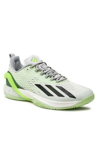 Adidas - adidas Buty do tenisa adizero Cybersonic Men IF0435 Zielony. Kolor: zielony. Materiał: mesh, materiał. Sport: tenis #6