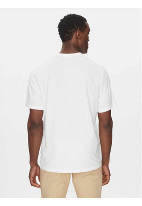 Michael Kors T-Shirt CR451V9HFK Biały Regular Fit. Kolor: biały. Materiał: syntetyk, bawełna