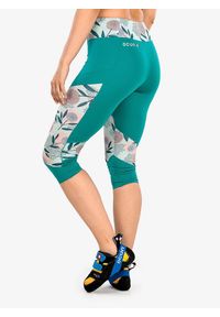 OCUN - Legging kobieta Ocun Rhea 3/4 green. Kolor: zielony. Sport: wspinaczka