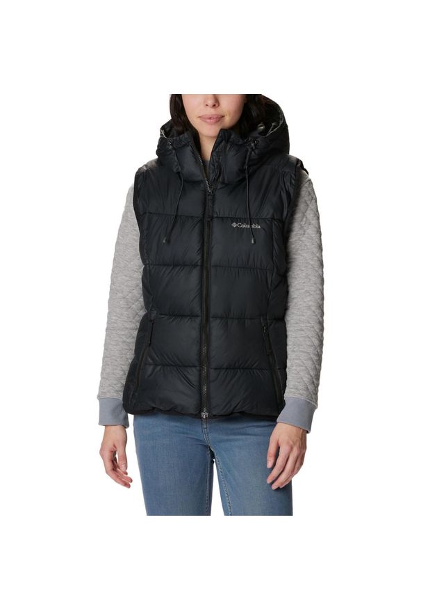 columbia - Kamizelka damska Columbia Pike Lake II Insulated. Kolor: czarny. Sezon: zima