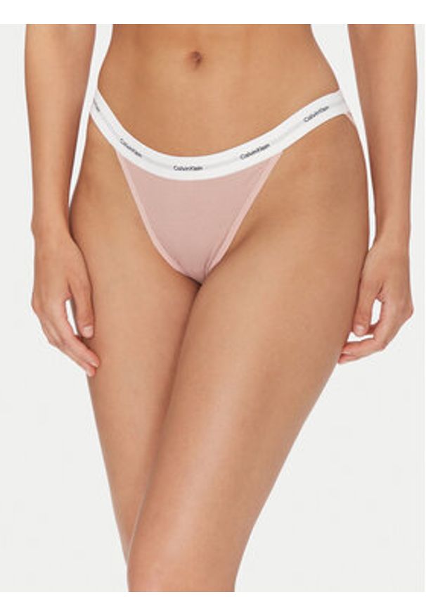 Calvin Klein Underwear Komplet fig LV00QD5309 Różowy. Kolor: różowy. Materiał: bawełna