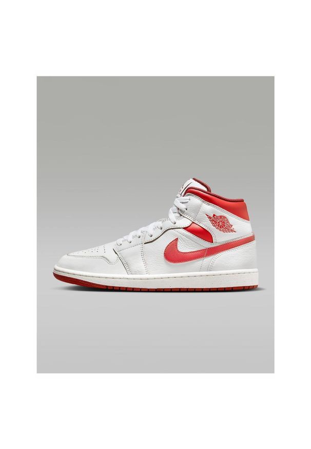 Nike - Buty Sportowe Męskie Air Jordan 1 Mid SE. Okazja: na co dzień. Kolor: biały. Model: Nike Air Jordan. Sport: koszykówka