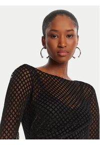 Patrizia Pepe Sukienka koktajlowa 8A1579 A638 Czarny Regular Fit. Kolor: czarny. Materiał: syntetyk. Styl: wizytowy #4