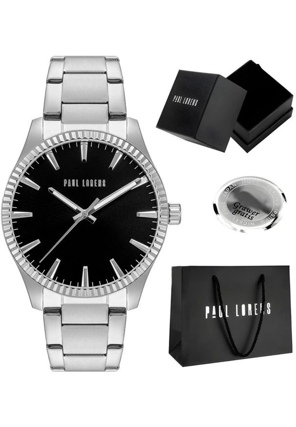 Zegarek męski Paul Lorens ELIAZ-PROF Z GRAWEREM