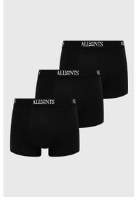 AllSaints bokserki (3-pack) męskie kolor czarny. Kolor: czarny