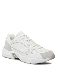 Calvin Klein Jeans Sneakersy Retro Tennis Low Mix Nbs Lum YM0YM00882 Biały. Kolor: biały #4