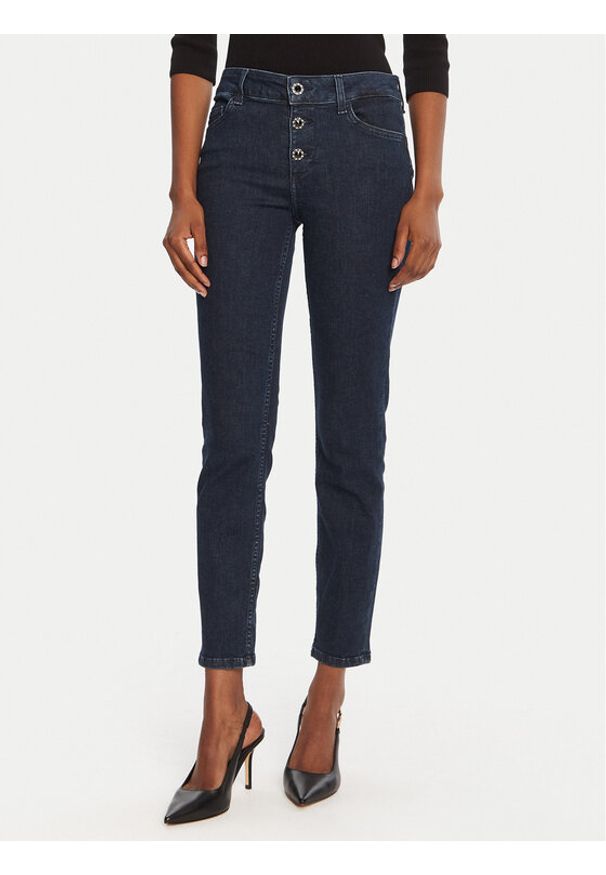 Liu Jo Jeansy UF5006 D4646 Granatowy Regular Fit. Kolor: niebieski