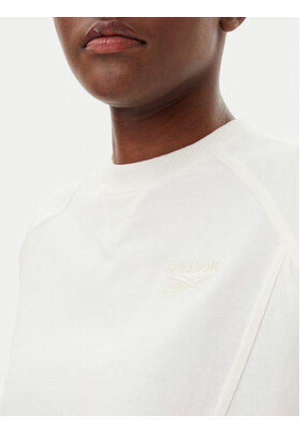 Reebok T-Shirt 100214091 036-90-02 Écru Regular Fit. Materiał: bawełna