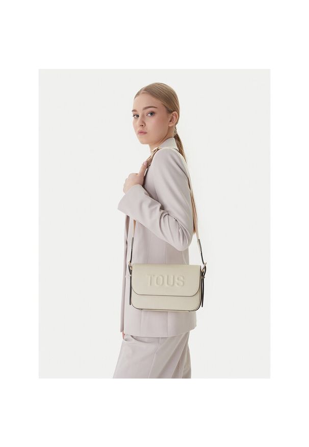 Tous - Torebka TOUS. Kolor: beżowy