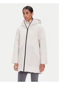 Jack Wolfskin Kurtka zimowa Frost Haven A65091 Beżowy Regular Fit. Kolor: beżowy. Materiał: syntetyk. Sezon: zima