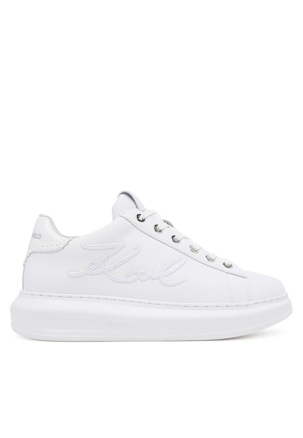 Karl Lagerfeld - Sneakersy KARL LAGERFELD. Kolor: biały