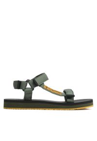 columbia - Columbia Sandały Breaksider Sandal BM0486 Zielony. Kolor: zielony. Materiał: materiał
