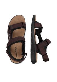 Nautica Sandały CEO-RINO-01 MBS Brązowy. Kolor: brązowy. Materiał: materiał #8