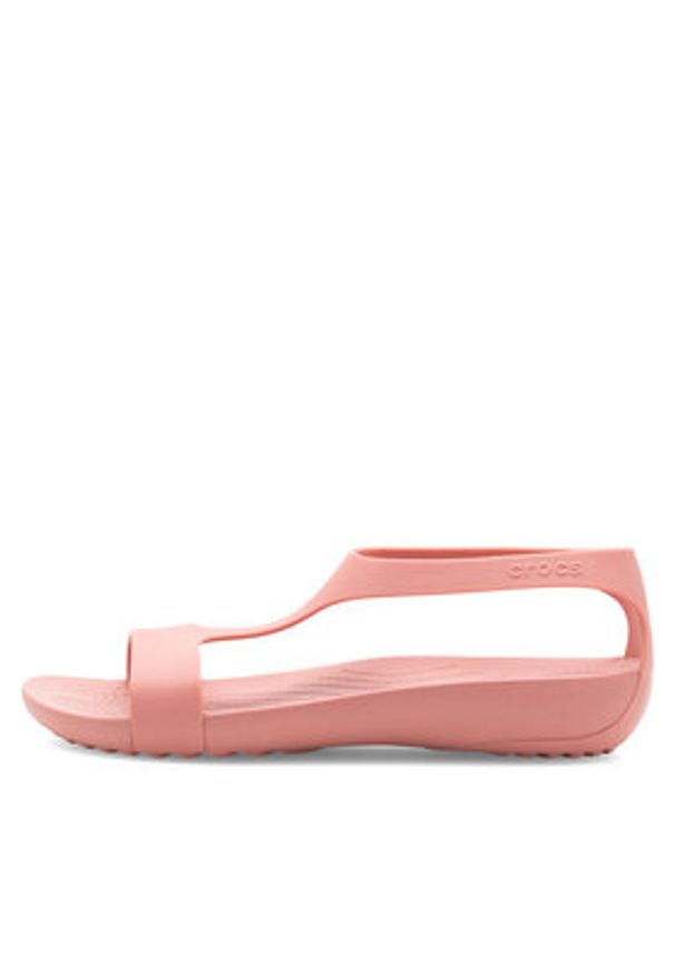 Crocs Sandały SERENA SANDAL 205469-682 Różowy. Kolor: różowy. Materiał: syntetyk