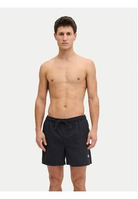 Jack & Jones Szorty kąpielowe Maui Tropic 12291385 Czarny Regular Fit. Kolor: czarny. Materiał: syntetyk #6